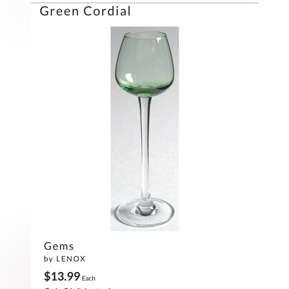 Lenox Gems Crystal Cordials - Picture 5 of 9